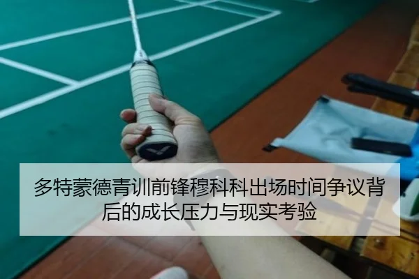 多特蒙德青训前锋穆科科出场时间争议背后的成长压力与现实考验